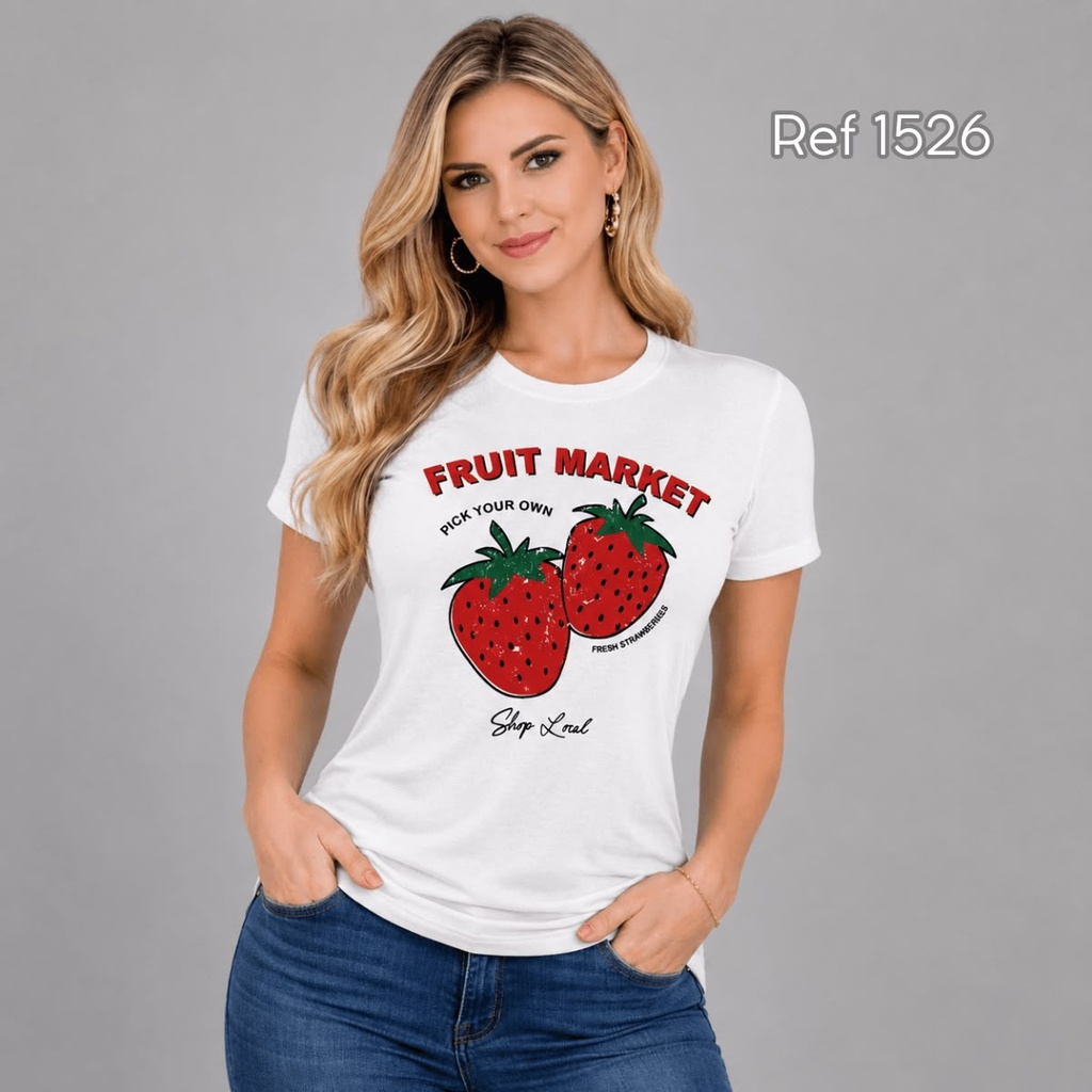 CAMISETA DE DAMA RF-1526