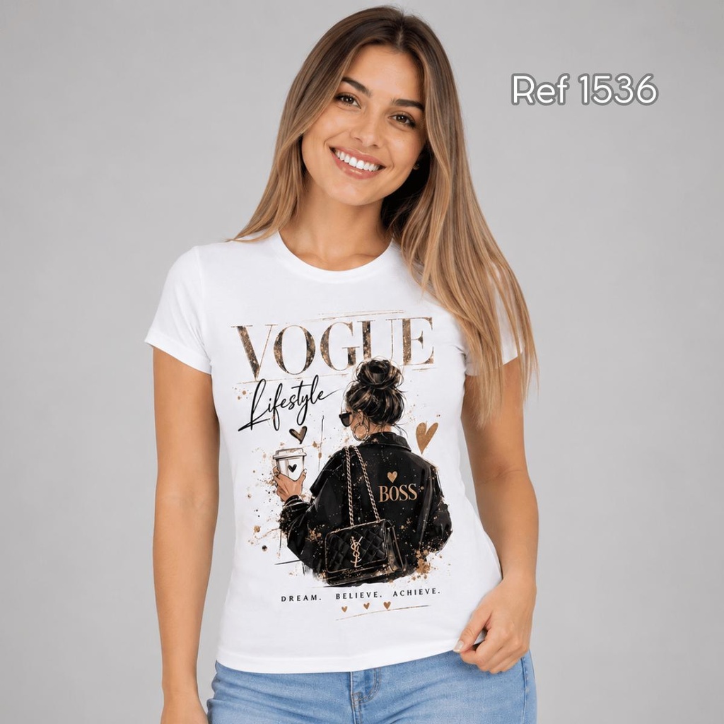 CAMISETA PARA DAMA RF-1536