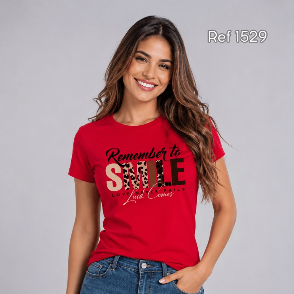 CAMISETA DAMA RF-1529