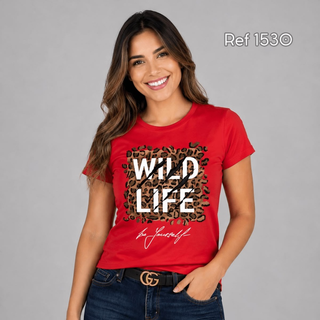 CAMISETA DAMA RF-1530