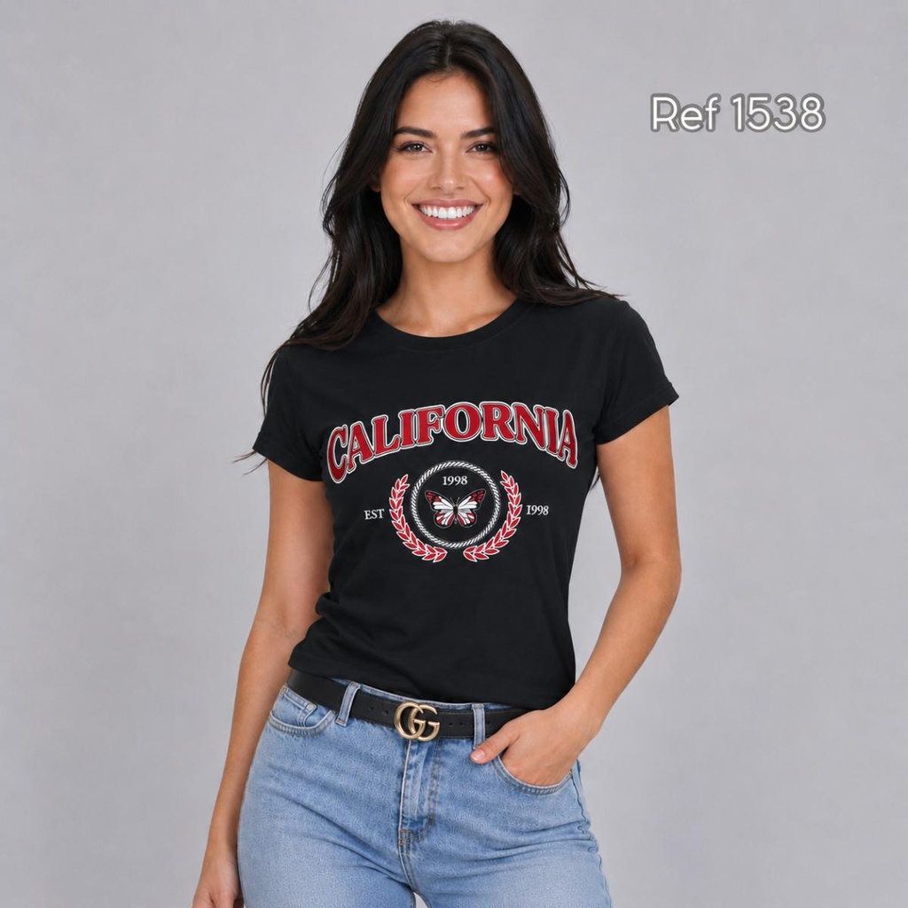 CAMISETA DAMA RF-1538